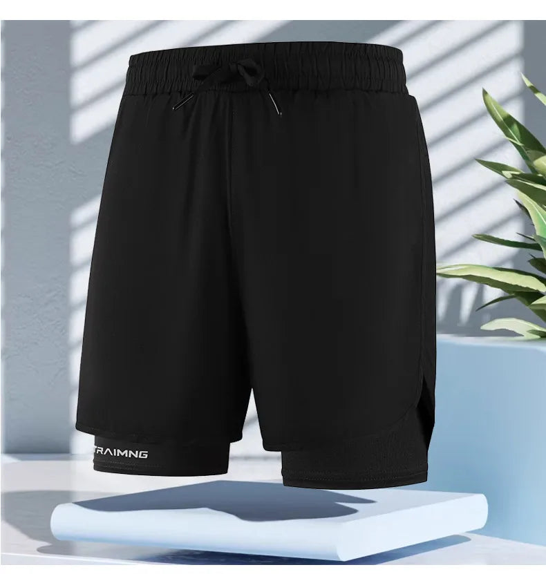 Summer Men's Quick Dry Multi Color Fitness Sports Leisure Shorts 2026 Comfortable Breathable Thin Loose Outdoor Clothing