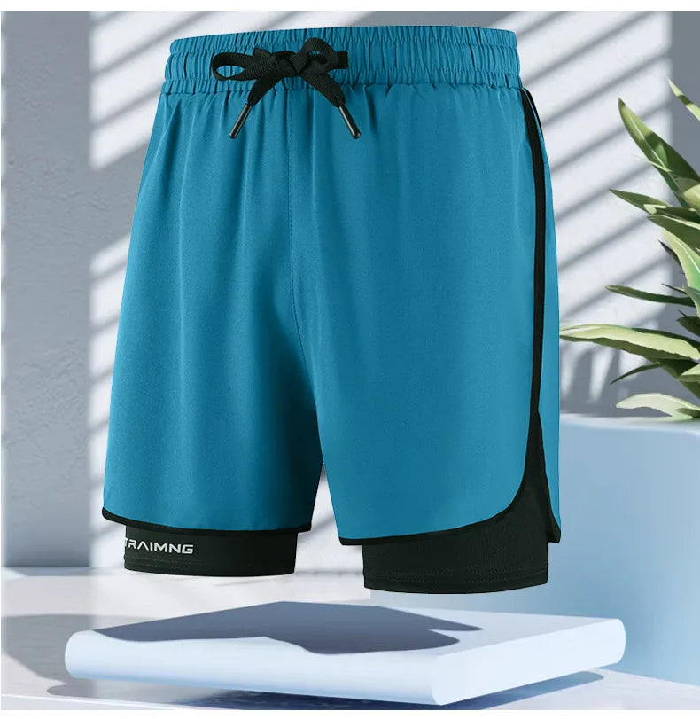 Summer Men's Quick Dry Multi Color Fitness Sports Leisure Shorts 2026 Comfortable Breathable Thin Loose Outdoor Clothing